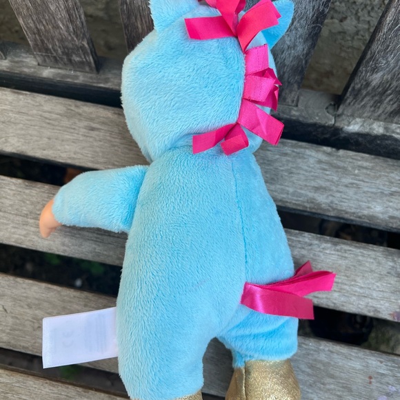 Cabbage Patch Kids Cuties Doll 9" Blue Unicorn 2020 - Picture 3 of 4